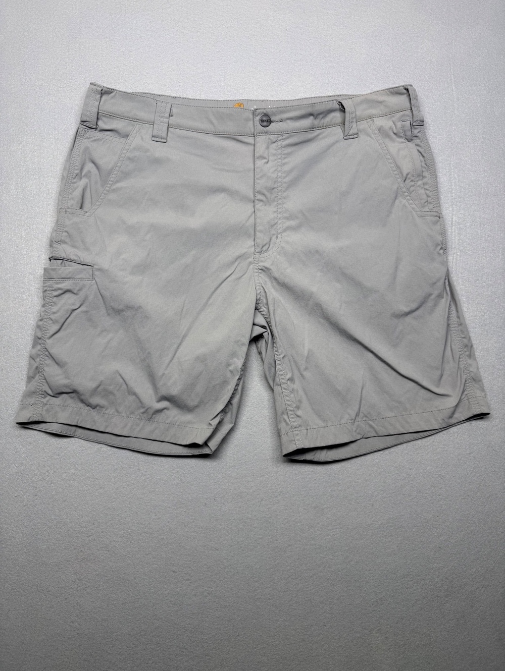 Carhartt Relaxed Fit Shorts Men 38 Gray Casual
